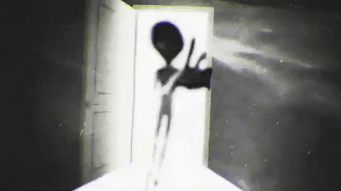Alien coming to get ya